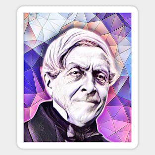 Jules Michelet Pink Portrait | Jules Michelet Artwork 8 Magnet